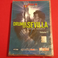 DVD fotbal Drumul spre Sevilia (meciul STEAUA BUCURESTI - ANDERLECHT)