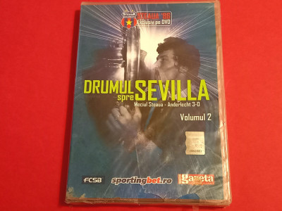 DVD fotbal Drumul spre Sevilia (meciul STEAUA BUCURESTI - ANDERLECHT) foto