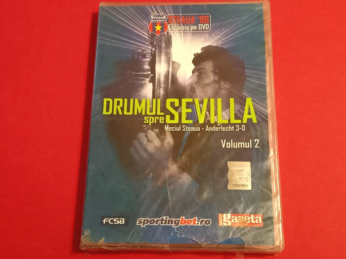 DVD fotbal Drumul spre Sevilia (meciul STEAUA BUCURESTI - ANDERLECHT)