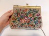 Poseta Vintage Tapiserie Flori, Geanta Dama Gala, Accesorii Moda, 23x16cm (Defect)