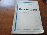 PR. TOMA CHIRICUTA, CHEMARI DE SUS. PREDICI SI OMILII. PRIMA EDITIE- BUCURESTI 1933 CU ILUSTRATII/ REPRODUCERI ICOANE IN TEXT