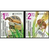 BOSNIA HERTEGOVINA SRPSKA 2021 EUROPA CEPT FAUNA SPECII PROTEJATE