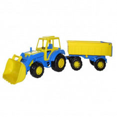 Tractor cu remorca si incarcator - Altay, 67x17x18 cm, Polesie foto