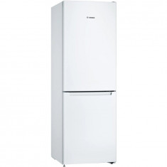 Combina frigorifica Bosch KGN33NWEB, 282 l, NoFrost, Clasa E, H 176 cm, Alb