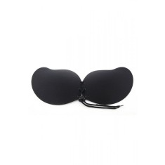 BRA133-1 Sutien invizibil cu silicon autoadeziv accesorizat cu siret