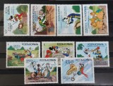 Romania 1986 - Serie Disney MNH