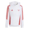 Lionel Messi hanorac cu glugă pentru copii MESSI white - 128