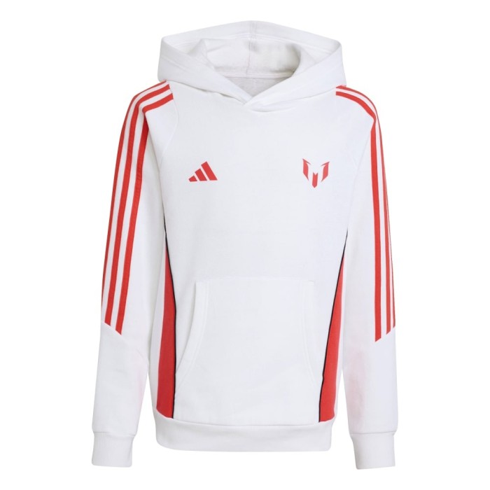 Lionel Messi hanorac cu glugă pentru copii MESSI white - 128
