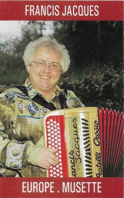Casetă audio Francis Jacques &amp;lrm;&amp;ndash; Europe . Musette, originală foto