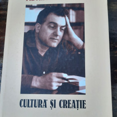 Cultură și creație, Adrian Marino, ediție de Aurel Sasu
