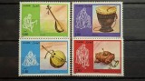Algeria 1984 - instrumente muzicale, serie neuzata
