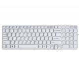 Tastatura Laptop, Sony, Vaio SVE15, SVE151, SVE152, SVE153, alba, layout US