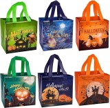 Set de 6 pungi de cadouri de Halloween Csyy, multicolor, 20 x 20 x 15 cm