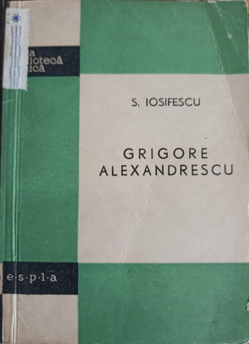 GRIGORE ALEXANDRESCU-S. IOSIFESCU-247850