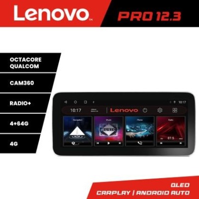 Navigatie Seat Ibiza 2017- K-IBZ Lenovo PRO 4+64 12.3 inch qled android 4G DSP gps internet 8Core CarStore Technology foto
