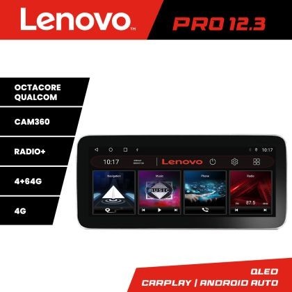 Navigatie Seat Ibiza 2017- K-IBZ Lenovo PRO 4+64 12.3 inch qled android 4G DSP gps internet 8Core CarStore Technology