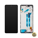 Display cu Touchscreen Xiaomi Redmi Note 12 Pro 4G cu Rama Negru Service Pack 5600010K6A00