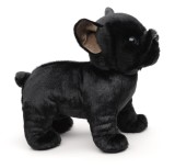 Jucarie de plus Bulldog francez negru eco 26 cm