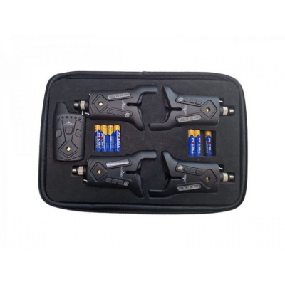 Set 4 avertizori + statie EastShark feeder SP09 foto