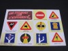 -Indicatoare Rutiere - Carte Poștală Publicitară Vintage Franța, Franta, Necirculata, Printata