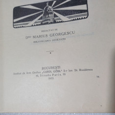 OMAGIU PROFESORULUI VICTOR BABES-DR.MARIUS GEORGESCU-1915 X2.