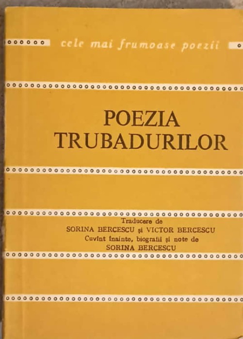 POEZIA TRUBADURILOR-COLECTIV-272175