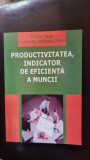 Productivitatea, indicator de eficienta a muncii - Florin Pasa, Luminita Mihaela Pasa