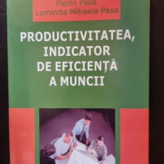 Productivitatea, indicator de eficienta a muncii - Florin Pasa, Luminita Mihaela Pasa