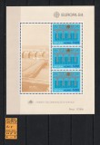 Portugalia, Azore, 1984 | Aniv. 25 ani Europa / CEPT - Poduri | MNH | aph, Arhitectura, Nestampilat