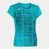 Tricou femei Joma Elite VIII turcoaz