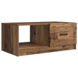 vidaXL Masă de cafea Lemn vechi 90 x 50 x 37 cm Lemn prelucrat 895883