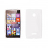 Husa Silicon S-line Microsoft Lumia 435 Alb