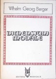 DIMENSIUNI MODALE-WILHELM GEORG BERGER-349616