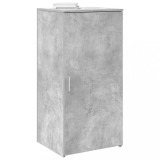 VidaXL Dulap de depozitare, gri beton, 50x45x103,5 cm, lemn prelucrat