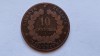 Franta -10 Centimes 1874 K, Europa