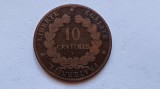 Franta -10 Centimes 1874 K, Europa