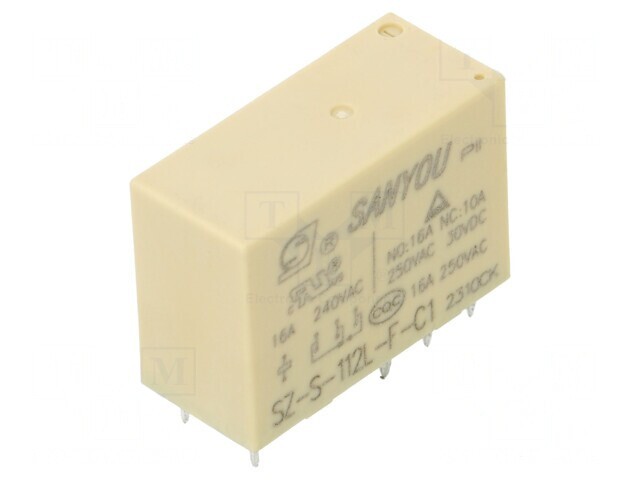 Releu Electromagnetic SPDT 12VDC 16A