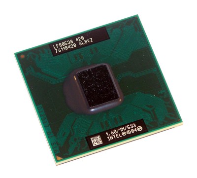 Procesor Intel Celeron M 420 1.60GHz Socket M Processor SL8VZ foto