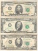 SV * SUA / Statele Unite ale Americii LOT 5 -10 -20 $ / FIVE -TEN -TWENTY DOLLARS 1974 * F / -VF