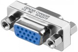 Adaptor D-SUB 15 pini VGA mama - VGA mama, Generic