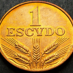 Moneda 1 ESCUDO - PORTUGALIA, anul 1978 *cod 1700 - UNC