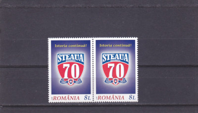 STEAUA BUCURESTI ,SERIE IN PERECHE,2017,Lp.2149, MNH ** ROMANIA. foto