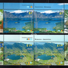 ARGENTINA 2010, Peisaje, Emisiune comuna Romania, serie neuzata, MNH