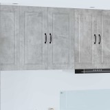 vidaXL Dulap de bucătărie Gri din beton 80 x 31 x 80 cm Lemn compozit 885408