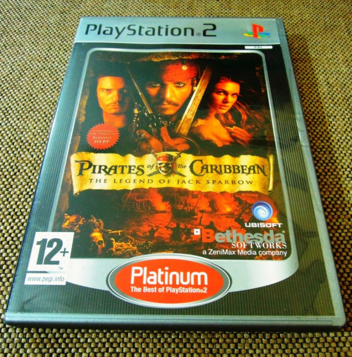 Pirates of the Caribbean The Legend of Jack Sparrow pentru PS2, original, PAL