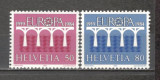 Elvetia.1984 EUROPA-25 ani Conferinta CEPT SH.140, Nestampilat