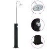 VidaXL Duș solar, negru, 214 cm, 20 L 92309