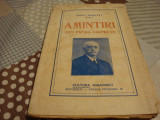 Radu Rosetti - Amintiri din prima tinerete - 1927