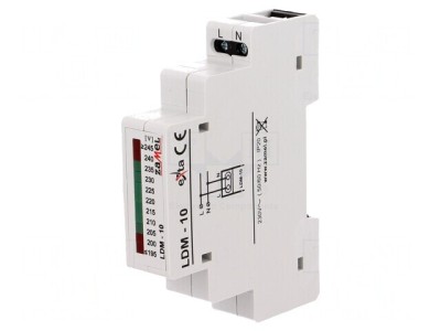 Indicator de Tensiune 230VAC IP20 pentru Şină DIN LDM-10 foto