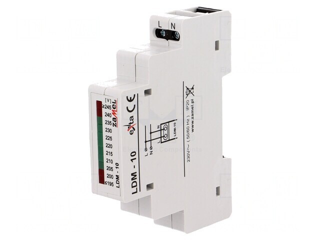 Indicator de Tensiune 230VAC IP20 pentru Şină DIN LDM-10